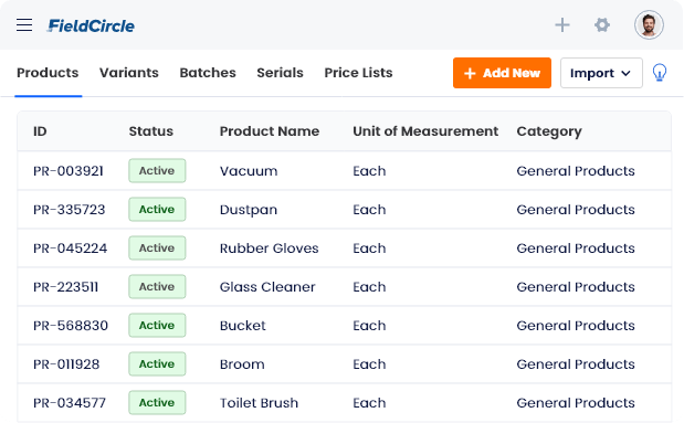Inventory and Supplies Management