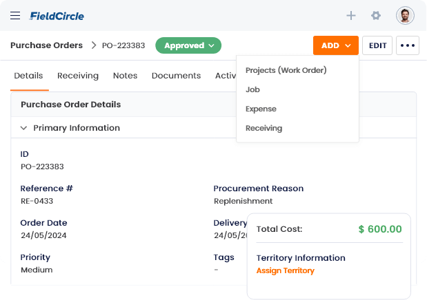 Purchase Order Management