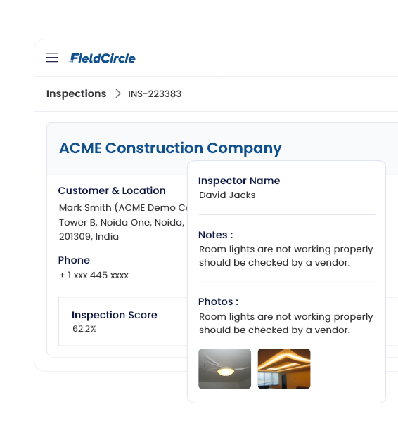 Inspection and Compliances