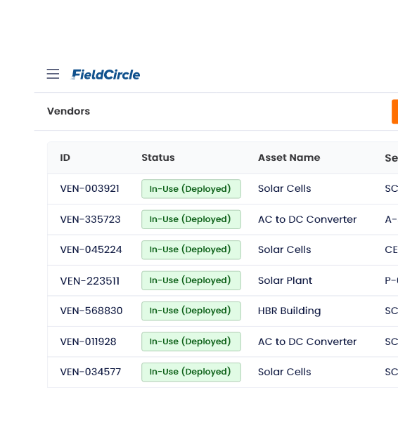 Vendors Management