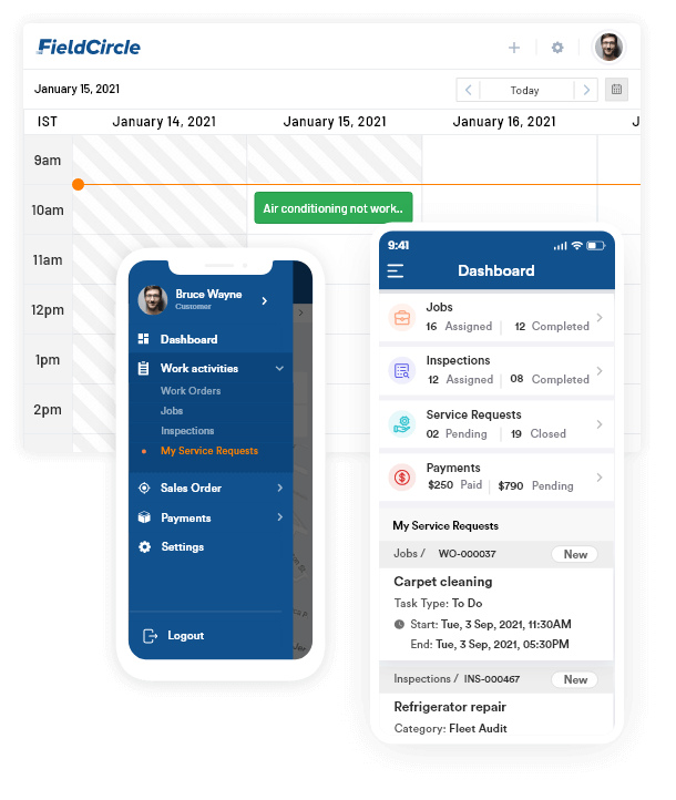 Customer Hub with Customer App